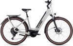E-Bike Cube Touring Hybrid Pro 625 2023 - Easy Entry, pearlysilver/black
