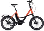 E-Bike Cube Compact Hybrid 500 2023, black/sparkorange