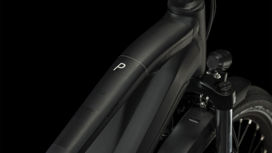 E-Bike Cube Nuride Hybrid Pro 750 Allroad 2023 - Trapez, black/metal